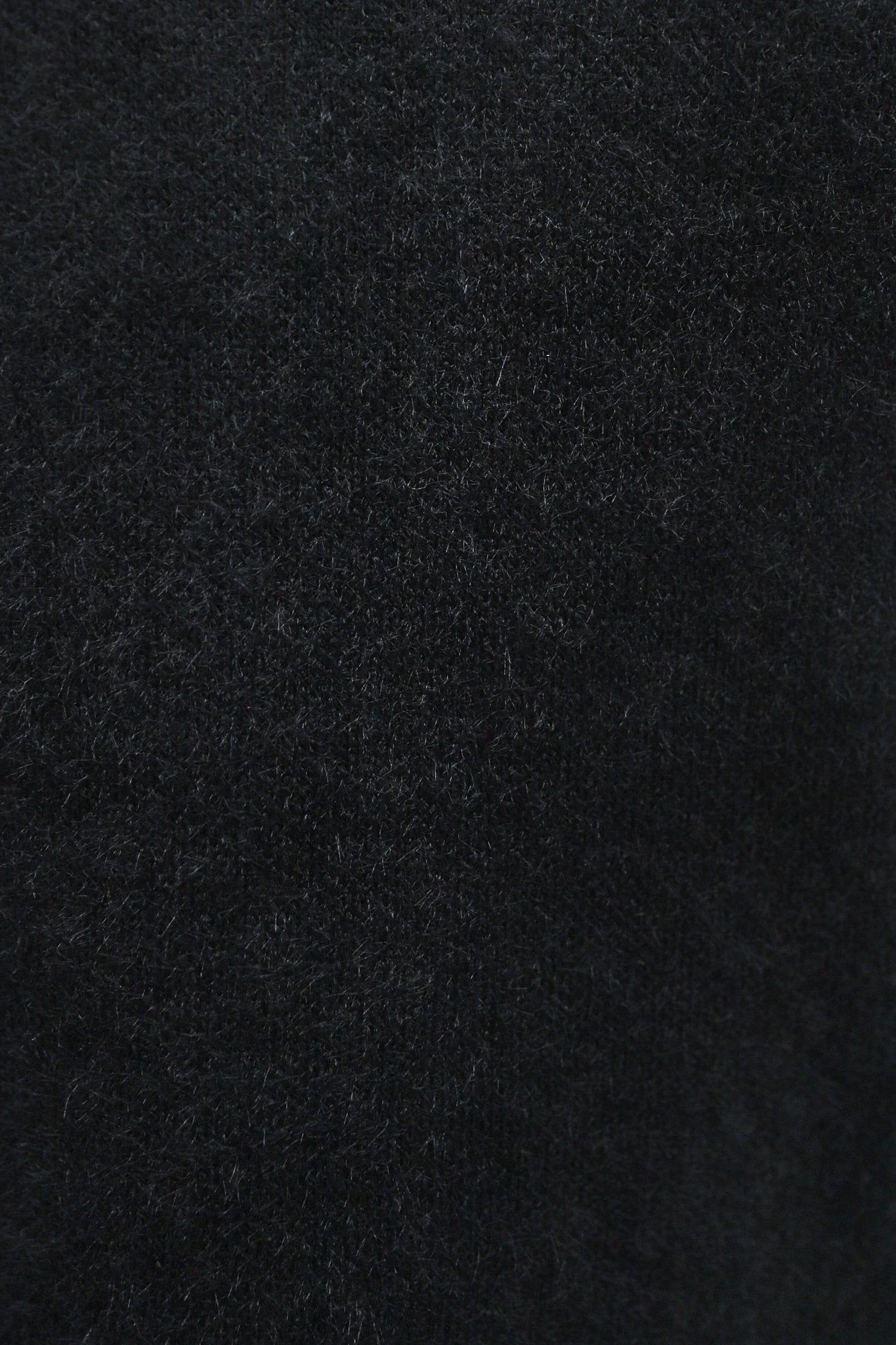 Black Knit Tunic with Pearl Detail Neck and Cuffs - Podyumplus - by Peralane - photo 7
