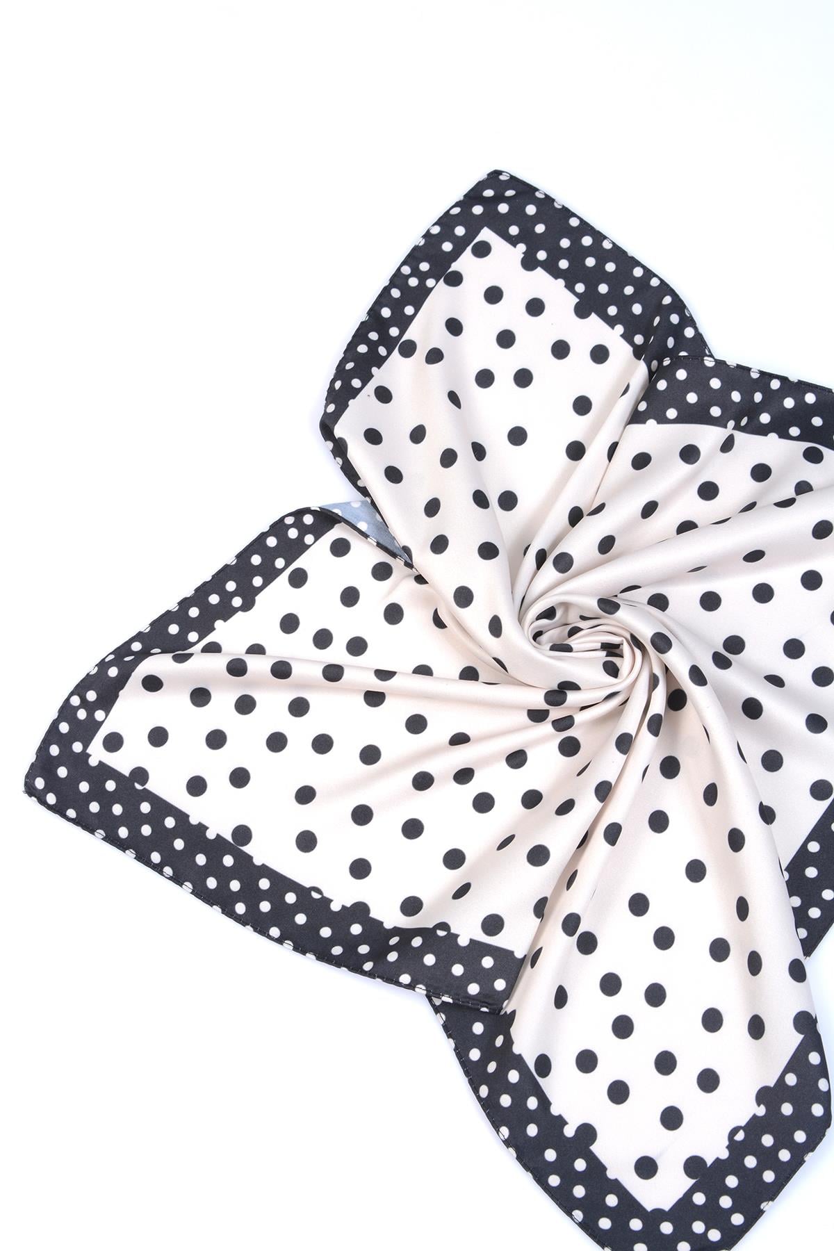 Polka Dot Satin Bandana Scarf 50x50 cm, Pack of 4 - Nesvay - by Peralane - photo 5