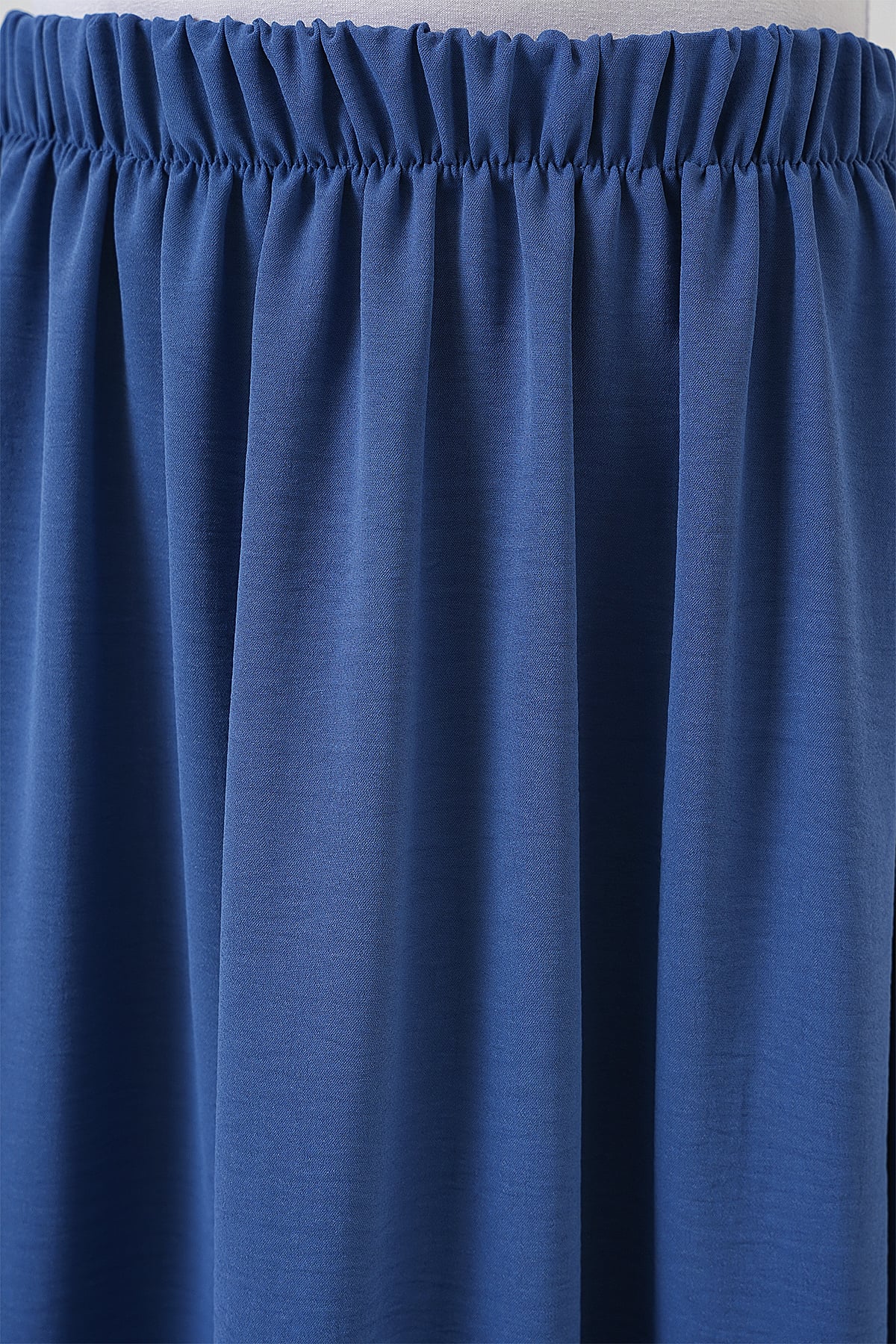 Women's Long A-Line Skirt in Indigo - Elasticated Waist - Bigdart - by Peralane - photo 4