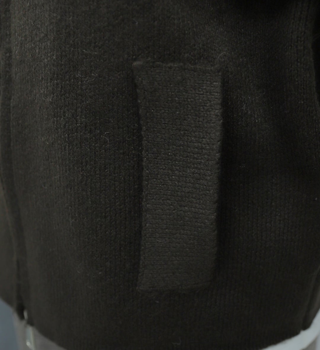 Polo Collar Zip-Up Cardigan with Pockets - Dark Brown - Podyumplus - by Peralane - photo 7